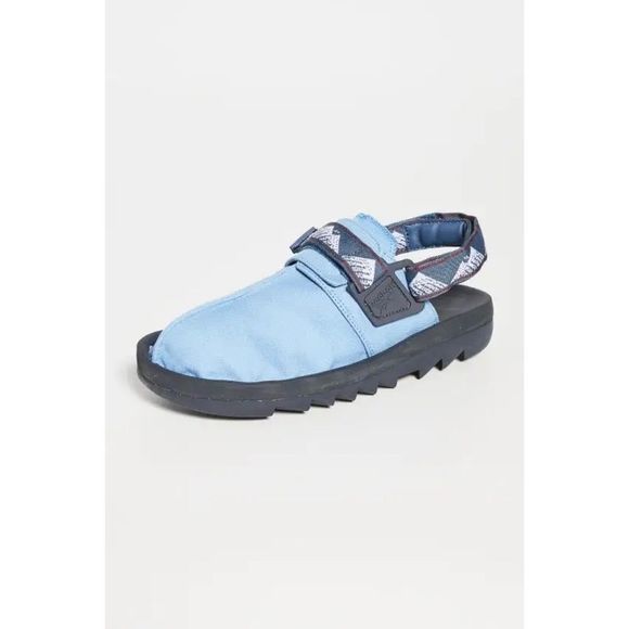 Reebok Beatnik Sharktooth Clog Sandals Blue Slate/Grey/Brave Blue - Picture 3 of 5
